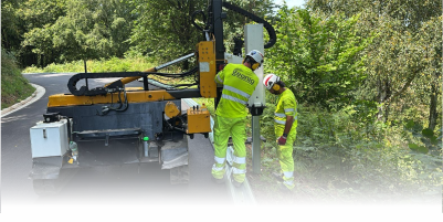 Trabajos de precisión en exteriores