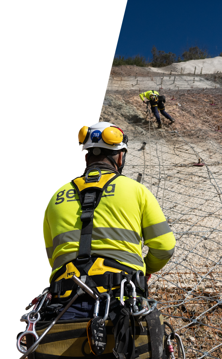 Geonia trabajos en vertical